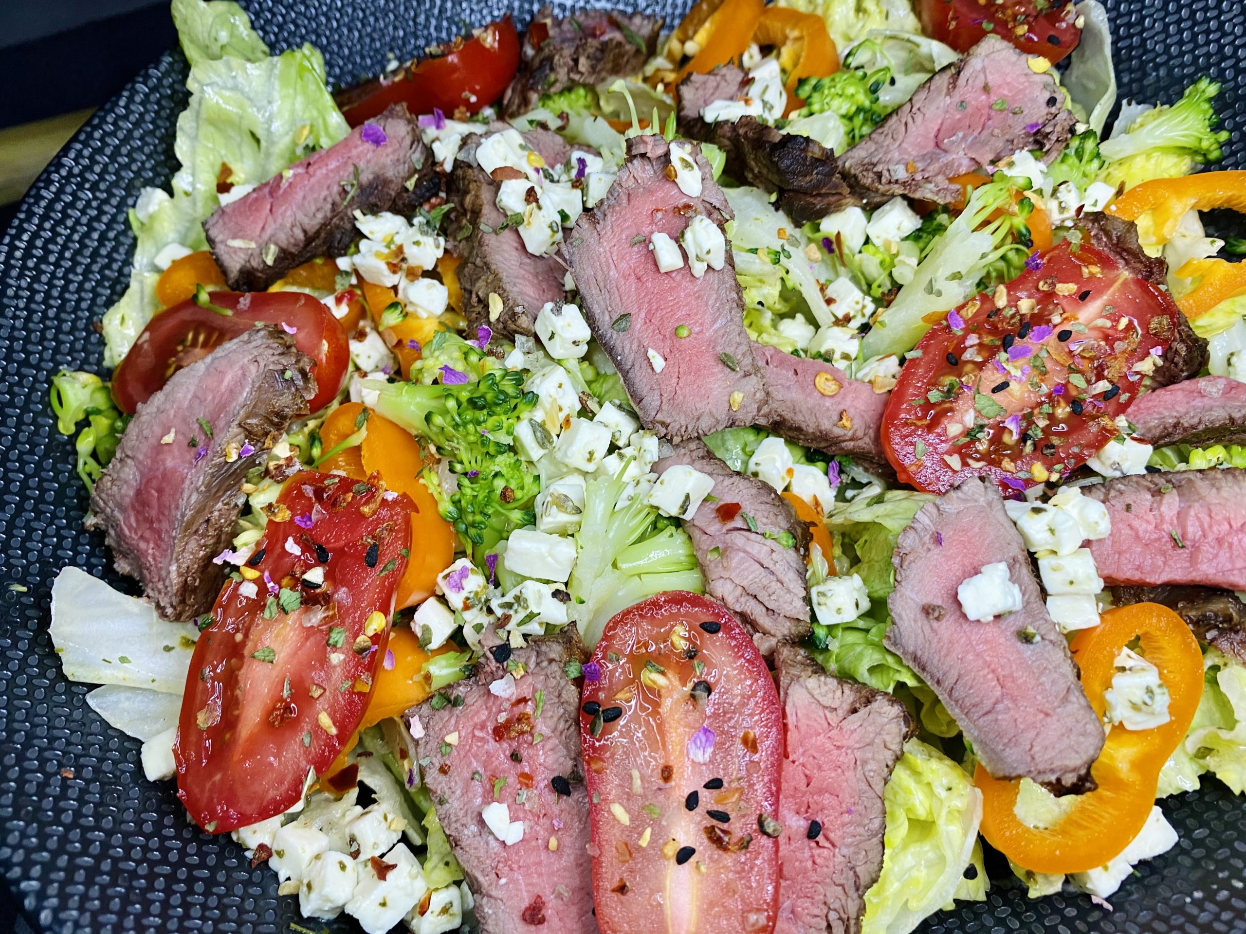 Salat mit Steak-Streifen [2020] » MICHAELS-FOOD-BOOK