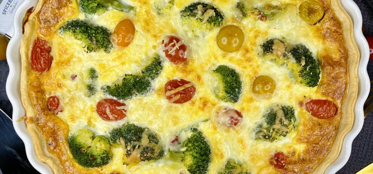 Brokkoli Tomaten Quiche