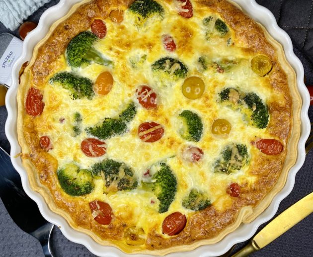 Brokkoli Tomaten Quiche