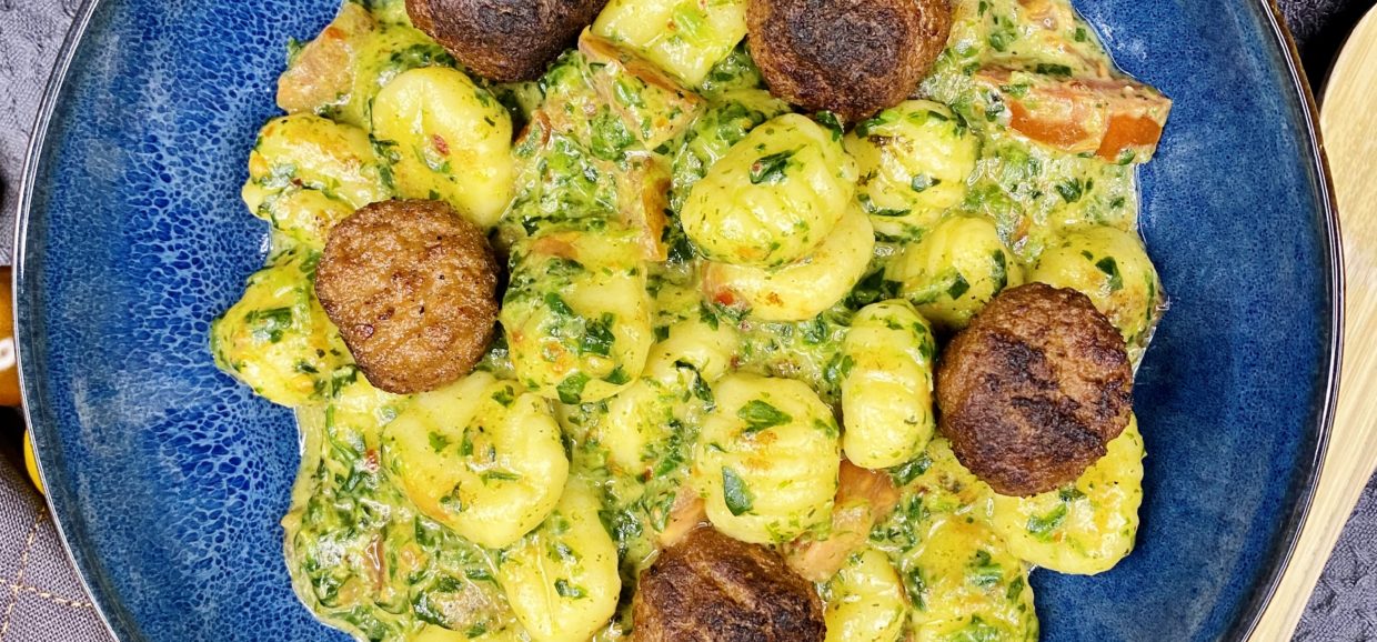 Gnocchi mit Rahmspinat