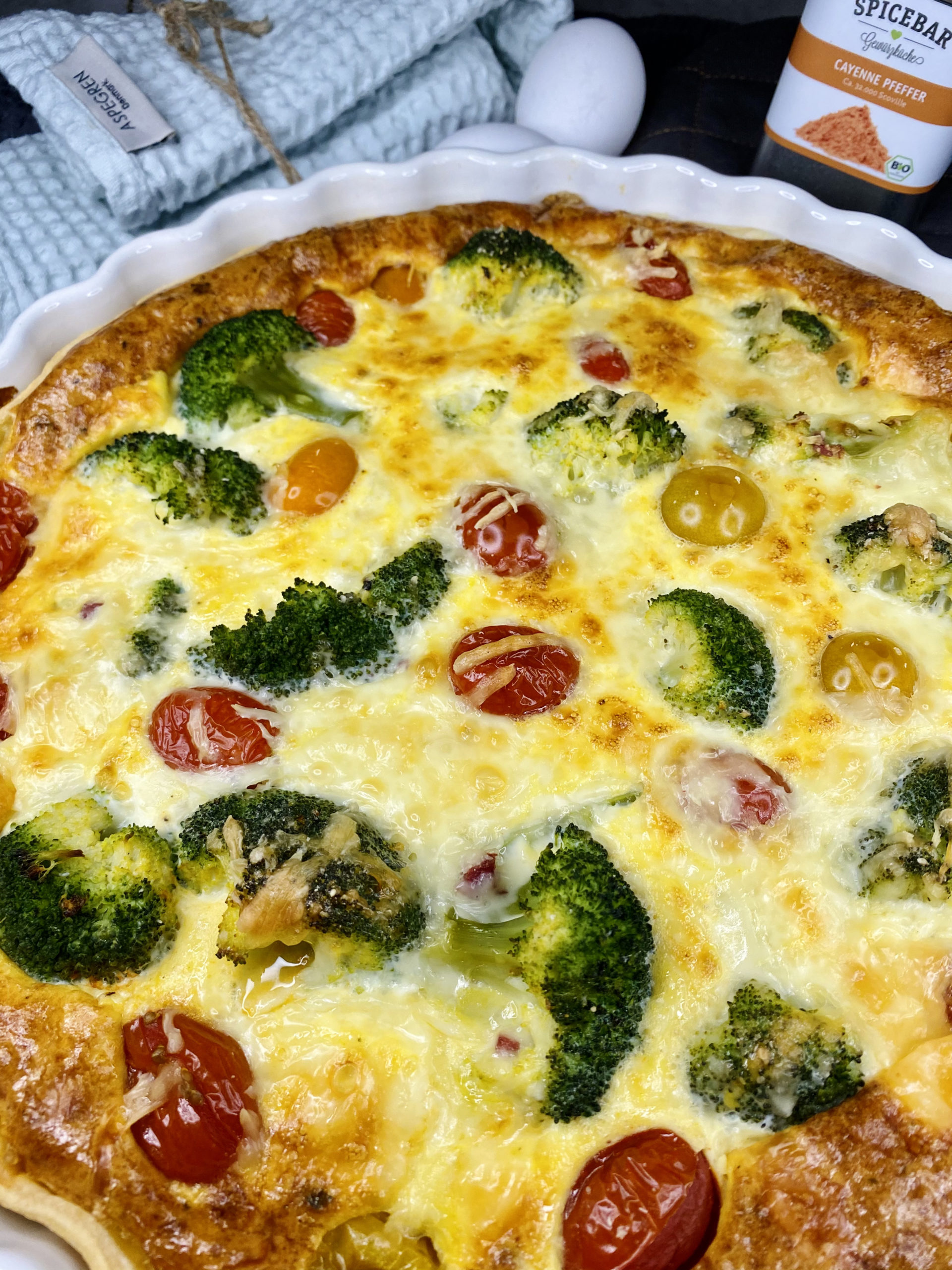 Brokkoli Tomaten Quiche [2021] » MICHAELS-FOOD-BOOK