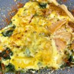 Spinat Räucherlachs Quiche